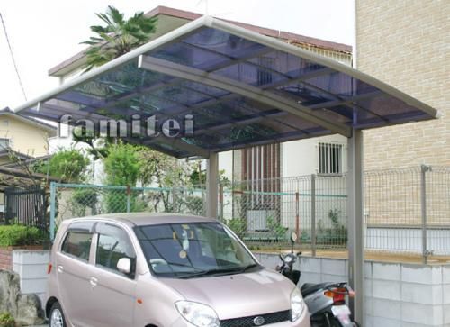 ファミリー庭園オリジナル 激安車庫屋根 プライスポート